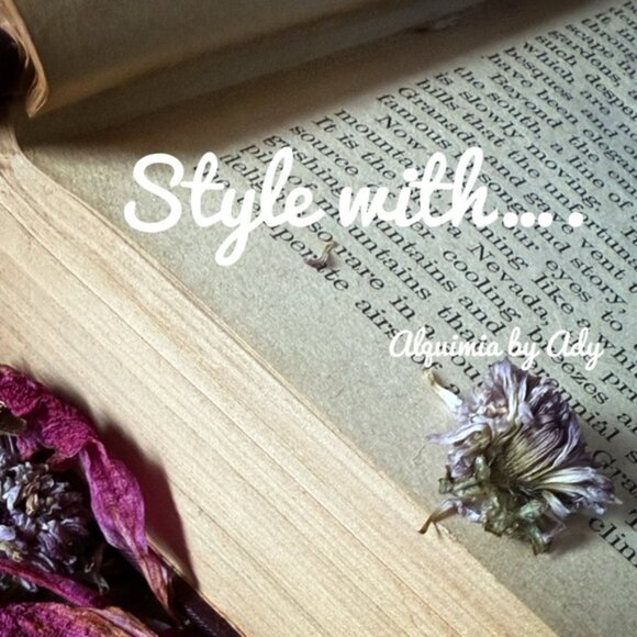 Natural Stone Gold-Wrapped Earrings | Handmade Boho Statement Drops - Picture 3 of 5